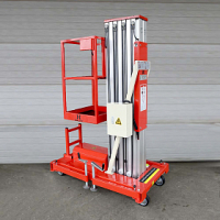 Телескопический одномачтовый подъемник ZX-1-100 OXLIFT 10 м 125 кг HV Market