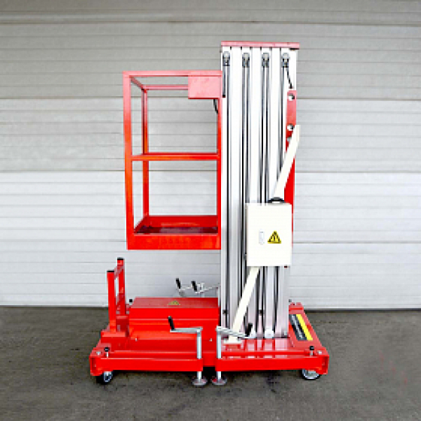 Телескопический одномачтовый подъемник ZX-1-100 OXLIFT 10 м 125 кг HV Market