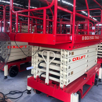 Ножничный подъемник QX-030-070 OXLIFT 7000 мм 300 кг HV Market