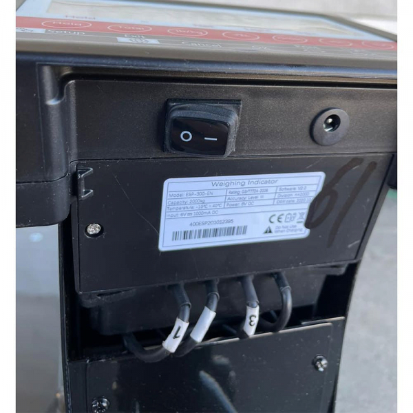 Гидравлическая тележка с весами OX 20V OXLIFT 2000 кг HV Market