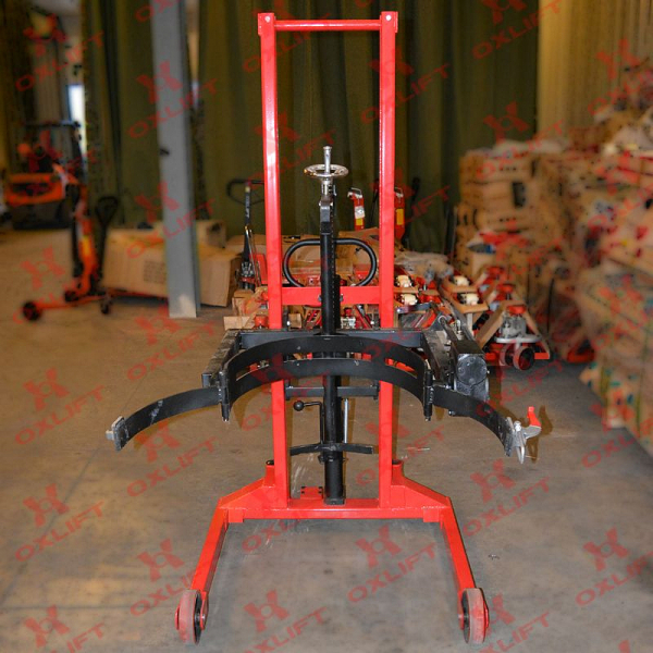 Тележка-Штабелер для кантовки бочек HS-DT1435 оптима OXLIFT 1400 мм 350 кг HV Market
