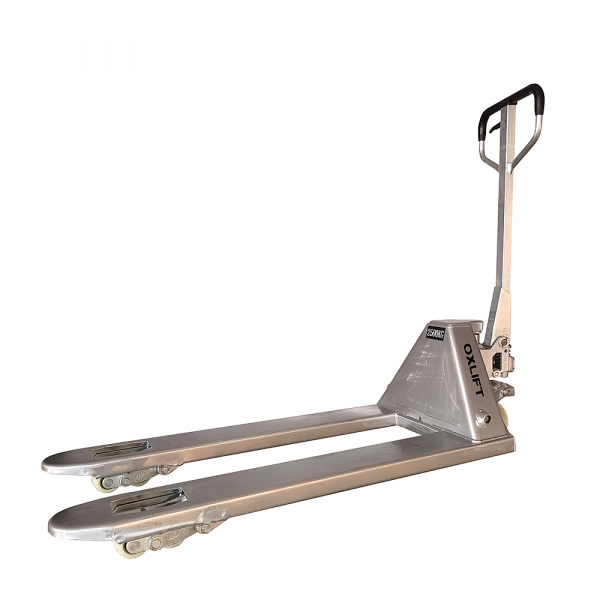 Ручная гидравлическая тележка c гальваническим покрытием OXLIFT OX25-GAL 2500 кг HV Market