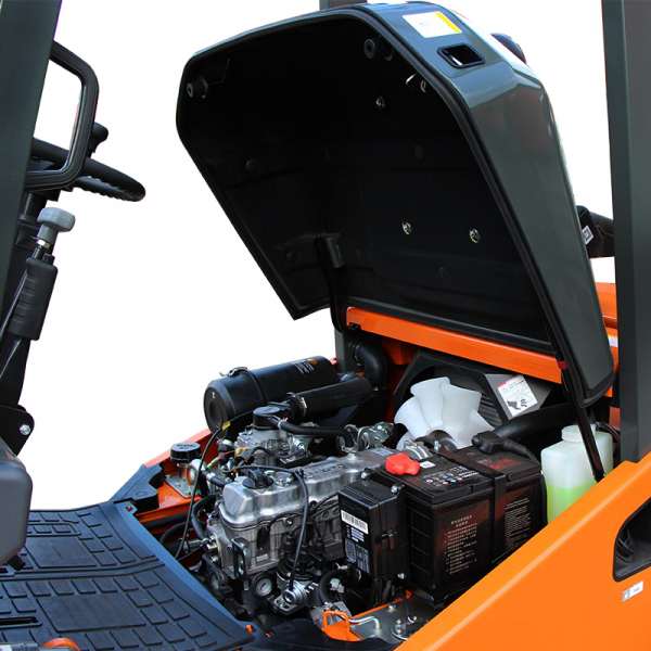 Дизельный погрузчик CPCD18-WS5K2 с японским двигателем, свободным подъемом и боковым смещением вил HV Market
