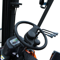 Электрический вилочный погрузчик CPD25-HА2 с тремя линиями гидравлики HV Market