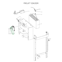 Звуковой сигнал для штабелеров SDR 1533/1536/1545S/1645/1656/2036/2045, SDK HV Market
