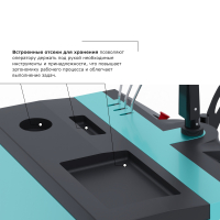 Штабелер с выдвижной мачтой (мини-ричтрак) PROLIFT PRO MRV 2030 HV Market